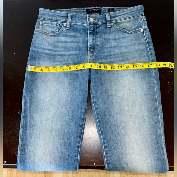 Lucky Brand Stella stretchy low rise skinny denim blue ankle jeans size 10/30 - Picture 10 of 13